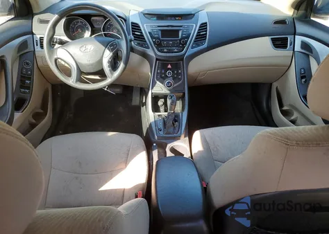2015 Hyundai Elantra Se из США, поврежденный, VIN KMHDH4AE6FU433380